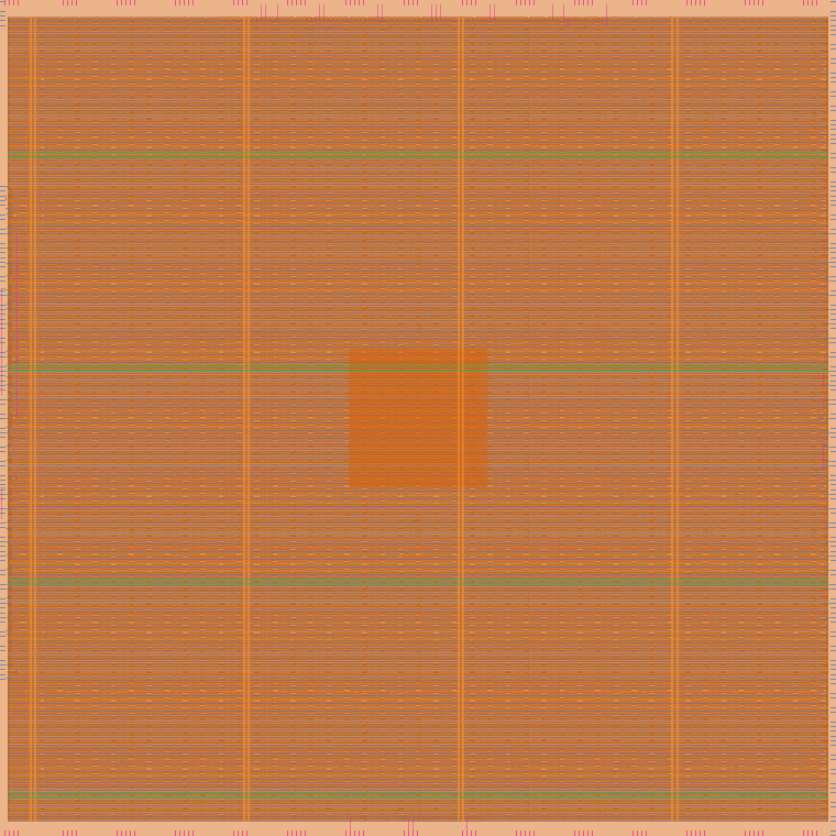 real chip layout